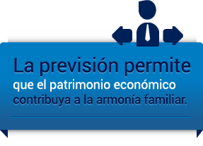 La previsión permite que el patrimonio económico contribuya a la armonía familiar